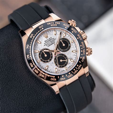 rolex daytona rose gold oysterflex|rolex daytona oysterflex price.